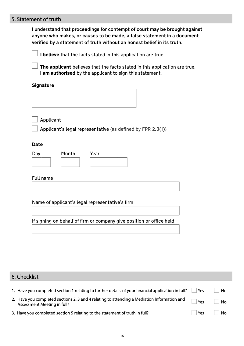 Form A Notice of [intention to proceed with] an application for a ...